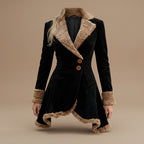 Women's thick fleece jacket fur lined warm winter coat long sleeve casual cold weather outerwear main image